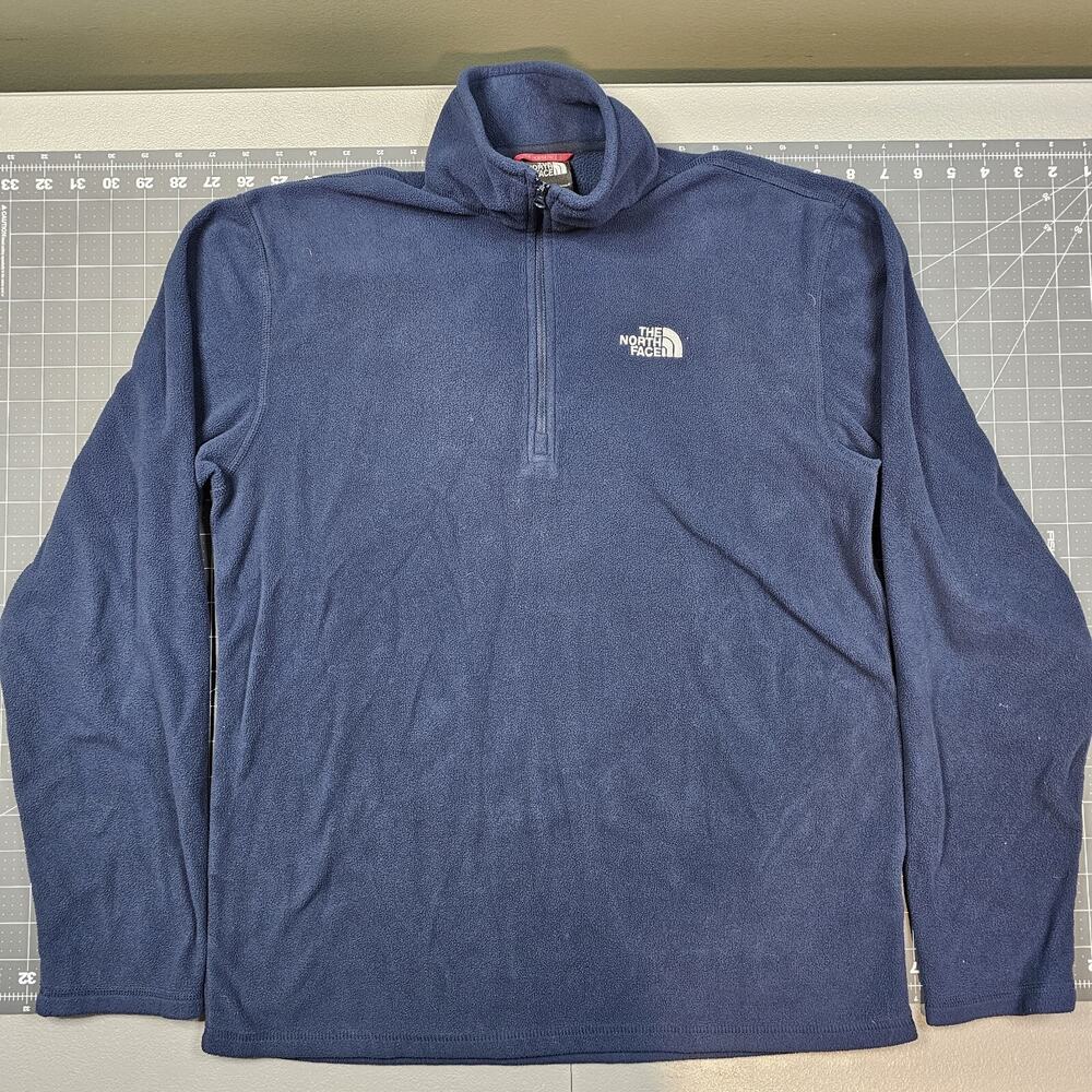 The North Face Jacket Small Blue Fleece 1/4 Zip Canyonland Amazon Gorpcore Camp